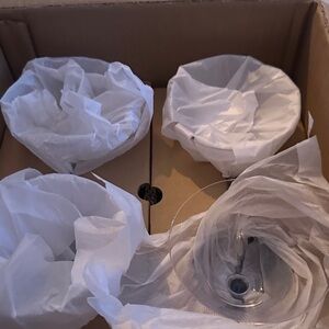 West Elm martini glasses